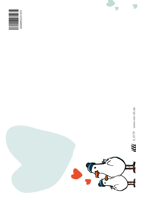 illi Postkarte "MONTI UND FORD"