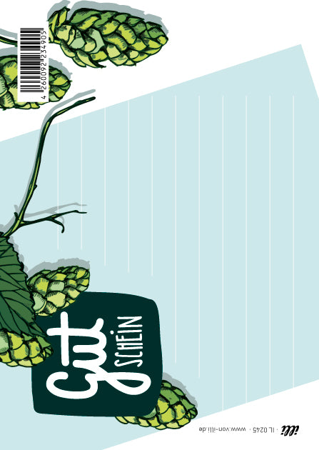 illi Postkarte "HOPYS" Gutschein