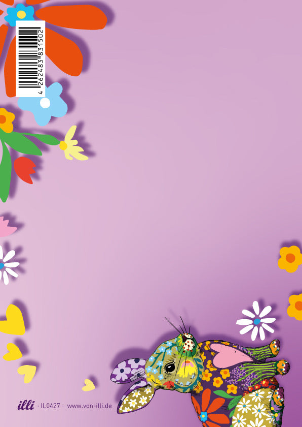 illi Postkarte mit Osterhase "BITO"