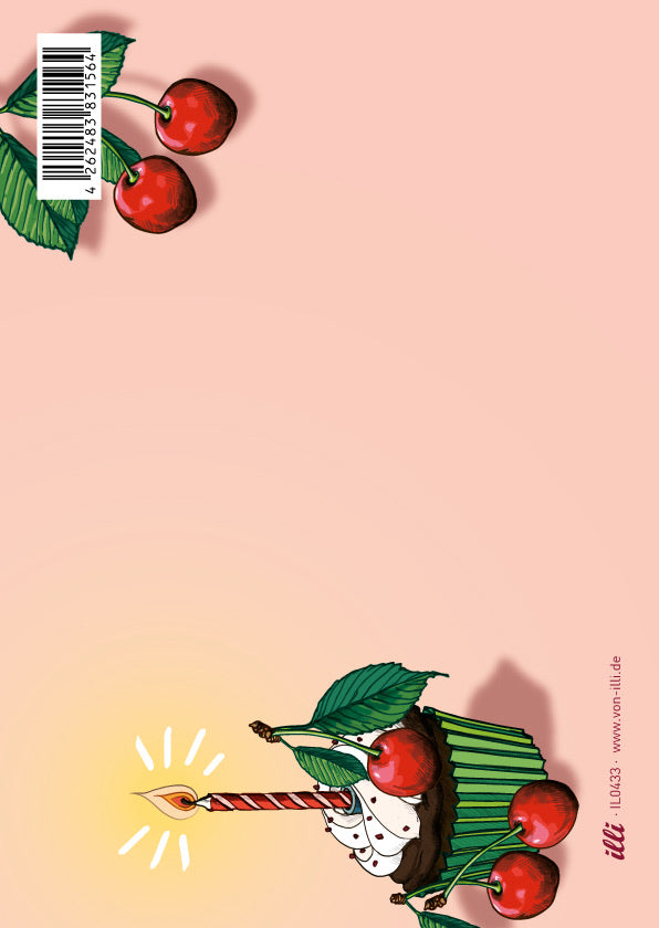 illi Postkarte mit Muffin "KEKI"