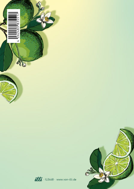 illi Postkarte "METTI" frische Limetten