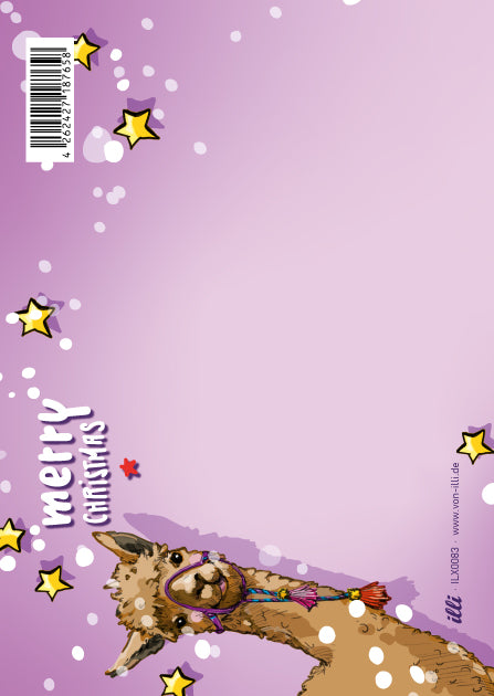 Weihnachtskarte "NUX" von illi