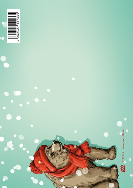Weihnachtskarte "LUDWIG" von illi