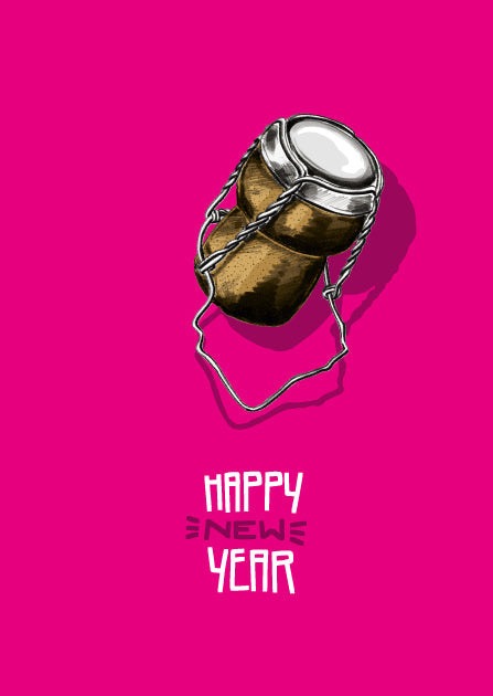 illi Postkarte Happy New Year "TWYLLO"
