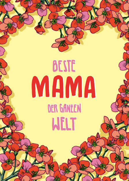 illi Postkarte "MAMA"