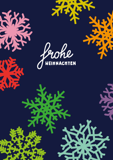 illi Weihnachtskarte "FLOKON"