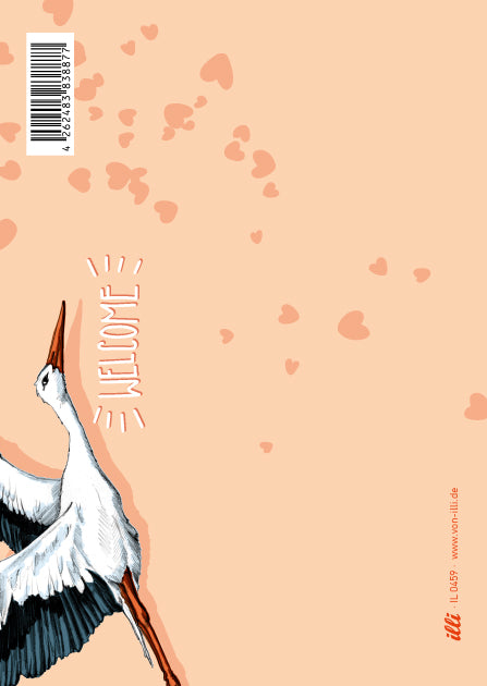 Rückseite der illi Postkarte WUKI – Raum für deine eigenen Worte