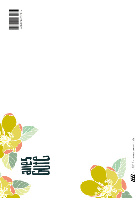 illi Postkarte "TUPU" Alles Gute