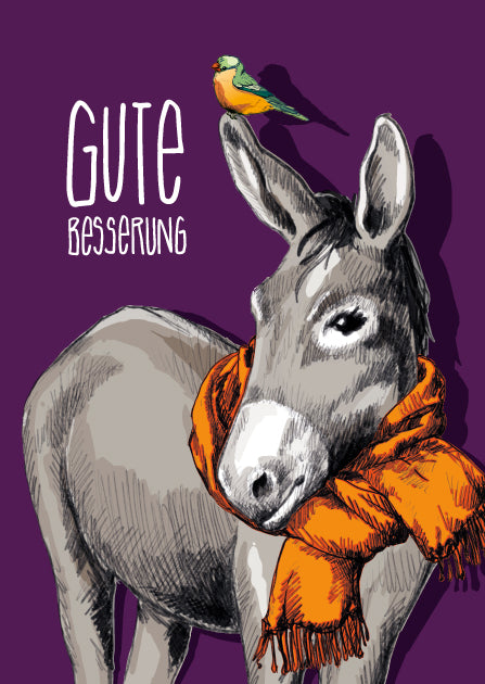 illi Postkarte "TITO" Gute Besserung