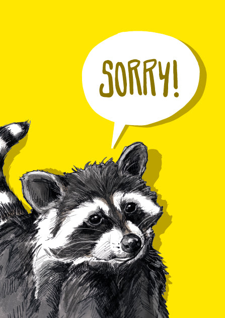 illi Postkarte "SORRY"