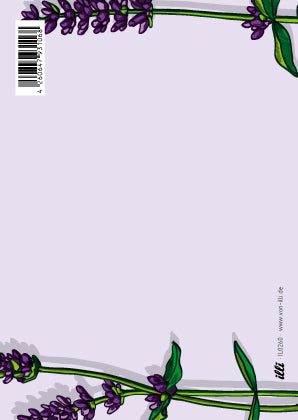 illi Postkarte "LAVENDEL"