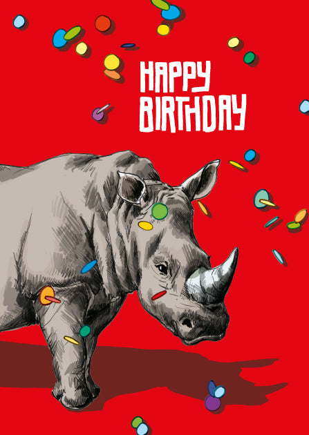 illi Postkarte "RINO"