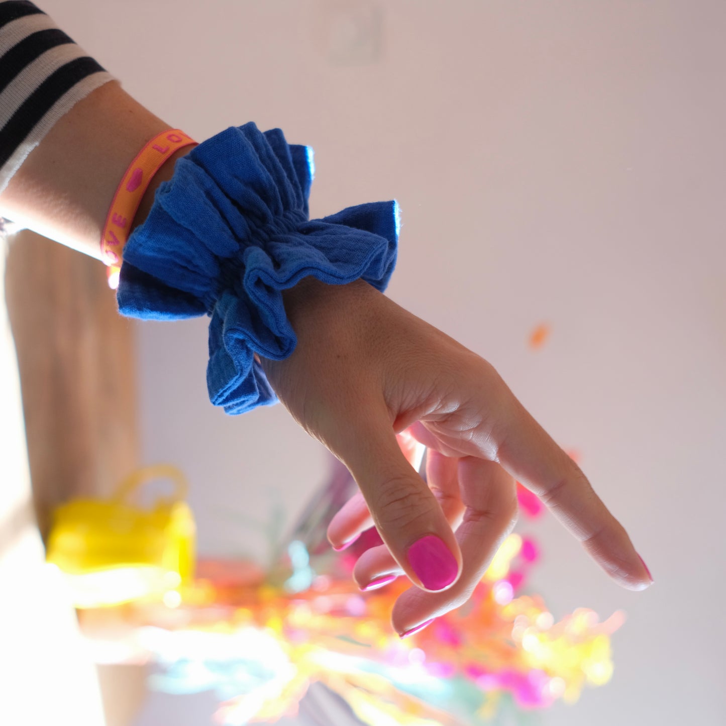 KYUTE Scrunchie Blau